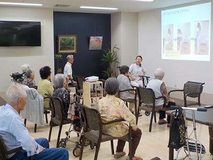 入居者用イベントの様子