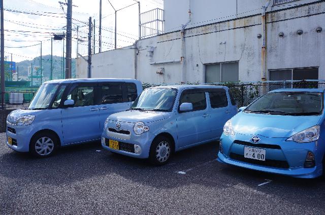 事業所で使用する車種